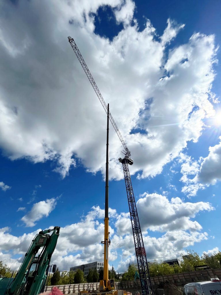 HG Living Tower Crane Milton Keynes